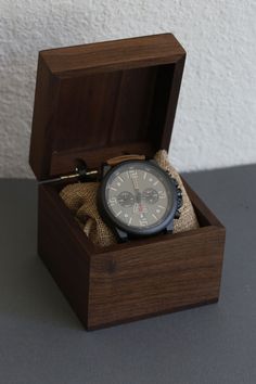 "Brown Leather Watch CUSTOMIZING (PLEASE COUNT ALL WORDS/NUMBERS/HEART SYMBOLS BEFORE PURCHASE): - Limit to 1-15 WORDS. Each Words, Number or Symbol is considered 1 \"word\" -Leave a note(\"note to Seller\") in the message box when you check out with the details of your personalization (words and/or heart symbols and font style ).  The watch face measures 1 3/4\" or 44mm. Please leave text instructions to be engraved on the back of watch in the Notes to Seller box During checkout." Analog Watches As Gifts, Gift Chronograph Watch With Subdials, Classic Chronograph Watch With Analog Display As Gift, Gift Chronograph Watch With Round Dial And Subdials, Chronograph Watch Accessories With Round Dial, Classic Chronograph Watch With Subdials As Gift, Brown Automatic Watch Ideal For Gift, Brown Watch Accessories With Subdials As Gift, Father's Day Gift Brown Watch Accessories