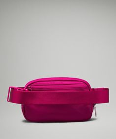 Phone, keys, wallet. Keep them close in this versatile belt bag that helps you get out the door and on to your next adventure. This item has a purchase limit-up to 5 of the same colour or 10 of different colours. Designed for On the Move. Bag dimensions: 19cm x 5.5cm x 13cm (7.5" x 2" x 5"):Strap length when fully extended: 106cm (41.7"):Volume: 1L. Exterior zippered pocket to secure your valuables. Interior pockets hold the essentials. Once you find your perfect fit, tuck the excess belt bag st Functional School Belt Bag With Zipper Pouch, Lululemon Belt Bag With Removable Pouch, Lululemon Bag With Removable Pouch For Outdoor Activities, Versatile Belt Bag With Removable Pouch For School, Versatile School Belt Bag With Removable Pouch, Functional Lululemon Belt Bag With Zipper Pouch, Lululemon Belt Bag With Removable Pouch For Everyday Use, Lululemon Belt Bag With Zipper Pouch For Travel, Functional Lululemon Belt Bag With Cell Phone Pocket