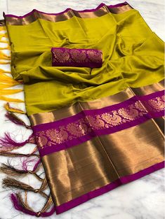 Green Cotton Silk Saree, Latest Silk Sarees, Kanjivaram Sarees Silk, Kota Silk Saree, South Silk Sarees, Pattu Saree Blouse Designs, Silk Sarees With Price, Silk Saree Kanchipuram, Cotton Silk Saree