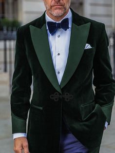 Men's Velvet Party Blazer Jacket Business Banquet Blazer Tailored Fit Solid Colored Single Breasted One-button Black Burgundy Green Blue 2024 2024 - $83.99 Classy Gentleman, Christmas Blazer, Dinner Jackets, Suit Prom, Mens Tailor, Formal Jacket, Purple Guy, Simple Shirts, Velvet Jacket