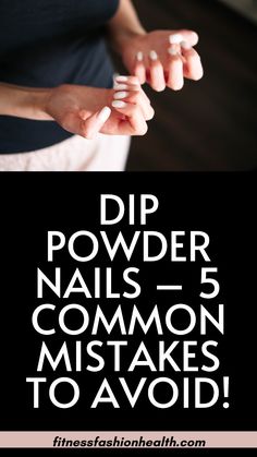 Achieving the perfect dip powder manicure can be tricky, and if your nails aren’t holding, you might be making some common mistakes. Find here 5 mistakes to avoid for flawless dip powder nails.