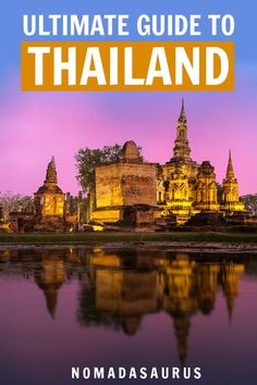 the ultimate guide to thailand with text overlay