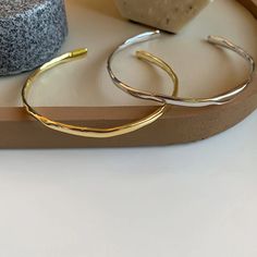 Hammered Bangles, Simple Bangle, Adjustable Bangle Bracelet, The Bangles, Open Cuff Bracelet, Stamped Bracelet, Silver Plated Bracelet, Sterling Silver Bangle Bracelets, Adjustable Bangle