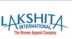 the logo for lakshita international, which is located in the women's apparel company