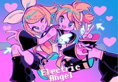 Hyperpop Art, Muse Dash, Rin And Len, Bright Colors Art, Kagamine Rin And Len, Bright Art, Cute Art Styles, Project Sekai