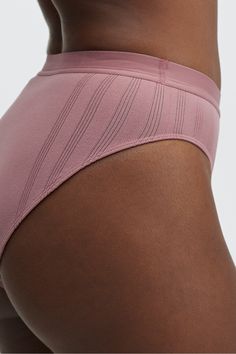 High-Waisted SculptKnit® Brief Fabletics pink female Activewear >> Womens >> Socks & Underwear >> Underwear SculptKnit regular Everyday/Lounge Moisture-Wicking Targeted compression for lounging Comfortable Stretch Pink Bottoms, Supportive Seamless Athleisure Bottoms, Pink Seamless Activewear For Loungewear, Comfortable Micro-elastic Bottoms, Fitted Pink Bottoms With Ribbed Waistband, Soft Touch Pink Bottoms For Loungewear, Stretch Athleisure Bottoms For Daywear, Fitted Seamless Pink Bottoms, Spring Seamless Compressive Bottoms