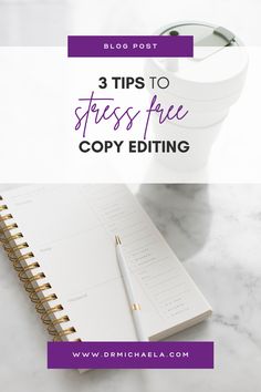 I'm sharing 3 stress-free tips how to edit your writing so you can work on what you do best and not waste time writing. I help health + wellness professionals attract more dream clients and patients with copy that connects. START HERE: drmichaela.com/challenge Build Business, Copy Editing, Website Tips, Editing Writing, About Page