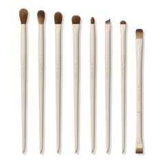 Morphe x Ariel Signature Eyes 8-Piece Eye Brush Set - Morphe | Ulta Beauty Ariel Signature, Ariel Makeup, Artist Makeup, Eye Brushes Set, Morphe Brushes, Eye Makeup Brushes, Celebrity Makeup Artist, Beauty Sponge, Eyeliner Brush