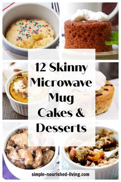 Low Calorie Mug Cake Recipes, Ww Mug Recipes, Single Serve Low Calorie Meals, Macro Friendly Mug Cake, Low Calorie Individual Desserts, Low Calorie And Carb Desserts, Low Calorie Quick Desserts, Mug Cake Microwave Healthy 100 Calories, Very Low Calorie Desserts