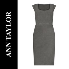 You'll Love This Dress From The Ann Taylor Suit Collection! 16 Petite Dark Grey Product Details Refined Four-Way Stretch Holds Its Shape While Flattering Yours -- So You Stay Polished And Comfortable From A.M. To P.M. *Scoop Neck *Cap Sleeves *Front Off-Seam Zipper Pockets *Hidden Back Zipper With Hook-And-Eye Closure *Back Vent *Lined Length Is 24" From Natural Waist 66% Polyester, 28% Rayon, 6% Spandex Machine Washable Style # 525370 Questions? Leave A Comment Below! Suit Collection, Ann Taylor Dresses, Dress Collection, Ann Taylor, Cap Sleeves, Dark Grey, Size 16, Scoop Neck, Midi Dress