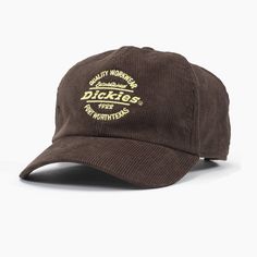 Dickies Corduroy Cap - Dickies US New York University Hat, Baseball Boy Hat, Cool Hats Baseball, Charhart Hat, Mens Retro Accessories, Carthart Hat, Retro Gifts For Men, Hats American, Boyish Girl