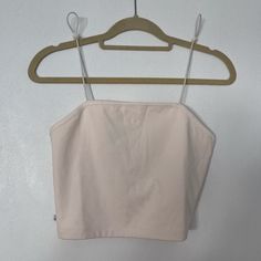 This Slightly Off-White Crop Top Has Adjustable Straps. This Cute Athleisure Style Top Could Be Paired With Just About Anything. Nwt! 79% Polyester 21% Elastine Reworked Crop Top, Diy Crop Top, Adidas Crop Top, Adidas Cropped Hoodie, Athleisure Style, Cropped Tee Shirt, Black Crop Top Tank, Black Cropped Tank, Adidas Crop