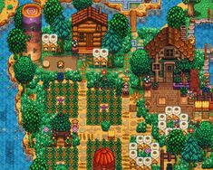 stardew valley meadowland farm layout Green House Layout Stardew, Mill Stardew Valley, Stardew Farm Aesthetic, Beehive Stardew Valley, Museum Stardew Valley, Stardew Valley Space Filler