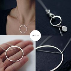 Singular rolling Oh silver necklace by Minicyn on Etsy, €63.00 Minimalist Full Circle Necklace With Delicate Chain, Minimalist Open Circle Everyday Jewelry, Minimalist Everyday Open Circle Jewelry, Everyday Minimalist Open Circle Jewelry, Minimalist Round Pendant Sterling Silver Jewelry, Minimalist Sterling Silver Round Pendant Jewelry, Modern Everyday Necklace With Open Circle, Minimalist Full Circle Jewelry For Gifts, Minimalist Full Circle Jewelry Gift