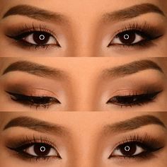 Double Eyelid Makeup, Asian Smokey Eye, Asian Makeup Prom, Eyelid Makeup, Double Eyelids, Natural Makeup Brands