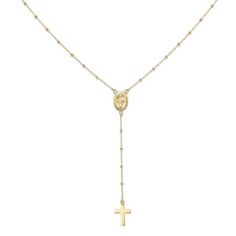 Rosary Lariat Mary Medallion Charm Necklace. Dainty Beaded Curb Link Chain With Clasp Closure And Extender Chain For An Adjustable Custom Fit. Vintage Treated Charm. Brand New & Handmade. Materials: 14k Yellow Gold-Filled Construction Necklace Chain: Adjustable 14” - 18" L Center Charm: 12mm L Lariat Drop: 4” L Cross Charm: 7mm L Similar Style To Brands Like: Verameat, Vanessa Mooney, Low Luv, Loren Stewart, Pamela Love, Luv Aj And Catbird Nyc. Adjustable Yellow Gold Crucifix Jewelry, Gold Rosary As A Gift, Elegant Adjustable Gold Rosary, Elegant Adjustable Crucifix Jewelry, Adjustable Elegant Crucifix Rosary, Elegant Rosary With Adjustable Chain, Elegant Adjustable Rosary With Crucifix, Elegant Adjustable Crucifix Rosary, Gold Single Strand Lariat Necklace Gift