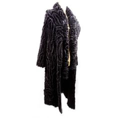 Ooh La La…Beautiful Black Mink and Silk Ribbon Shawl Collar Statement Coat, so amazing, soft and touchable, you'll never want to take it off! Fully lined with 100% silk; semi-fitted, yet flares at just the right point to look amazingly slimming. To top-off this fabulous coat, a matching scarf that doubles as a belt is included. Coat marked: size 36; fits a size Medium. Worn once. Step out in Grand Style and stay warm! Embroidered Shawl, Long Silk Scarf, Statement Coat, Pure Silk Scarf, Fur Shawl, Hand Painted Silk Scarf, Silk Shawl, Hand Painted Silk, Vintage Coat