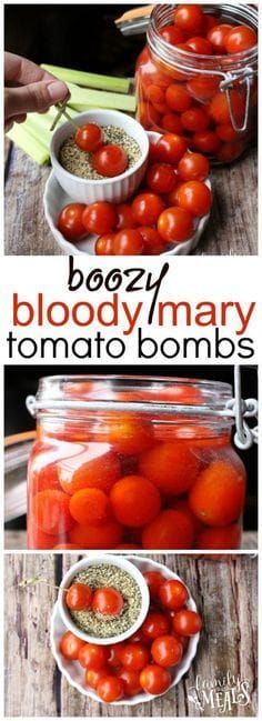 Pickle Ideas, Tomato Bites, Garden Tomatoes, Family Fresh Meals, Tailgate Food, Jello Shots, Tomato Garden, Garden Recipes, Alcohol Drink Recipes