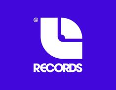 the u records logo on a purple background