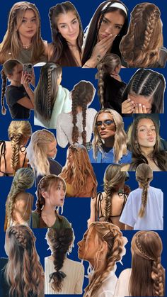 Daily Hairstyles Easy For College, Aesthetic School Hairstyles, Daily Hairstyles Easy, School Hairstyles For Teens, Hairstyle Aesthetic, Soccer Hairstyles, Soccer Hair