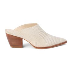 Get these western-inspired, pointed toe mule from Matisse! $114.97 White Mules, Beige Dresses, Clogs Shoes, Womens Clogs, Mid Heel, Mule Clogs, Synthetic Leather, Leather Fashion, Mule