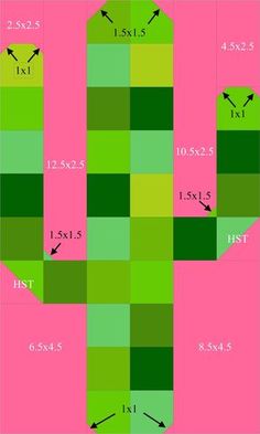 a pink and green checkered pattern with arrows pointing in different directions to the right