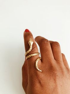 Cowrie Shell Jewelry, Snake Shedding, African Dolls, Wrap Ring, Snake Ring, Life Force, Shell Jewelry, Cowrie Shell, Wrap Rings