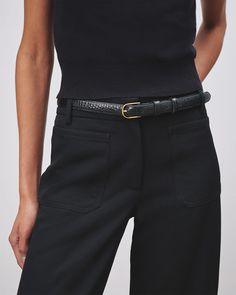 ENYA PANT – Nili Lotan Straight Silhouette Pants With Belt Loops, Fitted Wide Leg Pants With Hip Pockets For Workwear, Business Casual Pants With Belt Loops And Straight Silhouette, Chic Bottoms With Belt Loops In Straight Silhouette, Chic Straight Silhouette Pants With Belt Loops, Fitted High-waisted Pants With Belt Detail, Chic Fitted Bottoms With Belt Detail, Belt Looped Straight Silhouette Workwear Pants, Chic Straight Silhouette Bottoms For Business