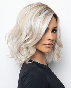 Monofilament Part! Hair Length: Fringe 10.5" | Crown 12.5" | Nape 6.25" Weight: 4.4 oz. Vero from Rene of Paris Hi-Fashion Collection is a medium-length heat friendly wig. This wavy ready-to-wear wig is a chic and contemporary style perfect for all seasons. The wavy bob provides flirty bounce and movement. Vero is lace front and lace part. Its lace front will give you a natural look with the lace part cap. Its cap construction has adjustable tabs in the back nape area to allow a more comfortable fit. The result is a comfortable fit with a natural look that is both fashionable and easy to wear. Part Hair, Vivica Fox Wigs, Ponytail Hair Piece, Best Wig Outlet, Kids Wigs, Wavy Bob, Monofilament Wigs, Remy Human Hair Wigs, Color Ways