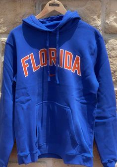 Cute Nike Sweatshirts Blue, Nike Sweatshirts Blue, Light Blue Hoodie Nike, Nike Hoodies, Nike Blue Functional Hoodie, Florida Hoodie, North Carolina Hoodie, Florida Gators Sweatshirt, Florida Gators Hoodie