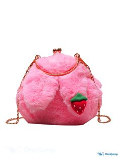 OrcaJump - Womens Plush Top Handle Zipper Bag Solid Color Party/Evening Out Bag in Watermelon Red, Dusty Pink, and Kh Color Party, Watermelon Red, Word Wrap, Zipper Bag, Zipper Bags, Dusty Pink, Wallet Case, Tote Handbags, Top Handle