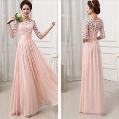 Chiffon Bridesmaid Dress With Lace ,Cheap Bridesmaid Dress,http://www.storenvy.com/products/17467001-long-bridesmaid-dress-pink-bridesmaid-dress-chiffon-bridesmaid-dress-with Pink Chiffon Bridesmaid Dress For Banquet, Pink Chiffon Dress For Banquet, Pink Floor-length Chiffon Bridesmaid Dress, Pink Chiffon Bridesmaid Dress For Prom Season, Pink Chiffon Dress For Prom Banquet, Pink Chiffon Evening Dress With Sweep Train, Pink Floor-length Chiffon Wedding Dress, Pink Chiffon Mother Of The Bride Dress For Party, Pink Fitted Chiffon Wedding Dress