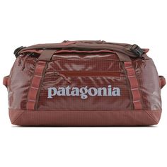 evo.com | Patagonia Duffel Bags > Ideal for weekend trips and minimalist travelers, the Patagonia Black Hole | Patagonia Black Hole Bag in Red Patagonia Nylon Travel Bag, Functional Patagonia Travel Bags, Patagonia Duffel, Patagonia Black Hole, Duffle Bags, Duffel Bags, Black Hole, Weekend Trips, Duffel Bag