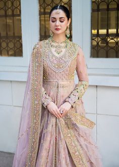 Bridal Lehenga for Destination Weddings with Pishwas is a perfectly stitched attire adorned with delicate Embroidery and Embellishments. Fast shipping. Salwar Kameez With Intricate Embroidery For Wedding, Wedding Salwar Kameez With Intricate Kundan Embroidery, Wedding Sharara With Intricate Embroidery In Chinon, Wedding Sharara With Dabka Work And Traditional Drape, Unstitched Wedding Sharara With Intricate Embroidery, Semi-stitched Kundan Gown With Intricate Embroidery, Traditional Gown With Resham Embroidery For Designer Wear, Traditional Reception Gown With Dabka Work, Traditional Drape Chinon Wedding Gown