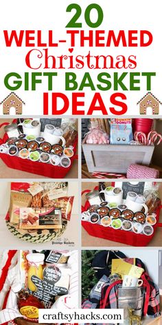 christmas gift basket ideas that are easy to make