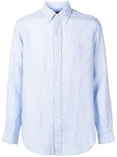 Blue casual shirt from Polo Ralph Lauren featuring a button down collar, long sleeves, button cuffs and an embroidered brand patch at the chest. Blue Casual Shirt, Ralph Lauren Store, Ralph Lauren Casual, Polo Blue, Smart Casual Outfit, Ralph Lauren Outfits, Ralph Lauren Polo, Casual Denim, Button Down Collar