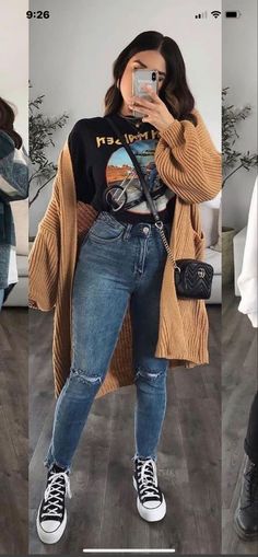 Boho Outfits With Hats, Style Inspiration Going Out, Soft Grunge Fall Aesthetic, Cute Cabin Outfits, Worship Night Outfit, Big Shoulders Women Outfit, Yallternative Aesthetic Outfits, Polished Casual Outfits, Boston Fits