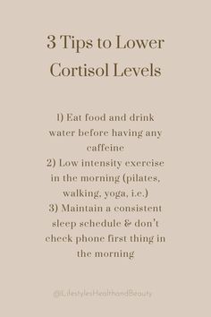 3 tips to lower cortisol levels for a better and healthier you! #healthtipsforhealthylife #cortisol #healthyliving How To Lower Cortisol, Health Encouragement, Hormone Nutrition, Lower Cortisol, Lower Cortisol Levels, Healthy Hormones, Holistic Remedies, Cortisol Levels, Hormone Health