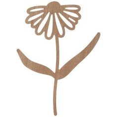 a drawing of a flower on a white background