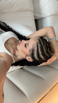 White Girl Braids, Mrs Bella, Ghana Braids, Hairstyles For Layered Hair, Hairdos For Curly Hair, Pretty Braided Hairstyles, Hair Stylies, Hair Stylist Life, Baddie Hairstyles