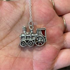 Train Old Style Vintage Train Choo Cho Christmas Holiday Merry Christmas Hog Warts Hogwarts Harry Potter Jewelry Women Woman Woman’s Accessories Accessory Necklace Neck Lace Jewelry Pendant Charm S925 Silver Chain S925 Stamped Necklace Brand New Feel Free To Follow Me Shop My Listings Bundle To Save On Shipping Thank You :) Maries Home And Body Nickel-free Silver Necklaces For Christmas, Nickel-free Silver Necklace For Christmas, Personalized Silver Charm Necklaces For Christmas, Personalized Silver Charm Necklace For Christmas, Vintage Silver Charm Necklaces As Gifts, Silver Vintage Charm Necklaces For Gifts, Collectible Silver Christmas Jewelry, Train Vintage, Harry Potter Jewelry