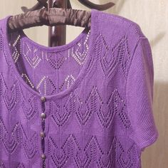 Women's purple pullover is knitted from high-quality yarn (viscose). It is very soft, pleasant and comfortable. Knitted with very beautiful patterns Without fastening, imitation button fastening The product is made in one copy, in one size (size M). Please pay attention to the measurements: Product length - 60 cm / 23.6 inch circumference - 100 cm / 39.4 inch Completely handmade in its idea and design. Light and soft, it will perfectly complement your wardrobe, ideal for creating a wide variety Purple Pullover, Original Fashion, Design Light, Pullover Sweater Women, Handmade Knitting, Women Pullover, Beautiful Patterns, Pay Attention, Your Image