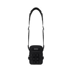 Men's Army Crossbody Messenger Bag in Black | Balenciaga US Balenciaga Store, Bags Balenciaga, Black Balenciaga, Summer Handbags, Balenciaga Logo, Summer Sneakers, Airport Fashion, Men's Bags, Side Bags