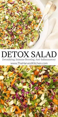 Inflammation Diet Recipes, Detox Salad, Resep Diet, Best Salad Recipes, Mediterranean Diet Recipes, Veggie Dishes, Spaghetti Squash, Healthy Salad Recipes, Mediterranean Recipes