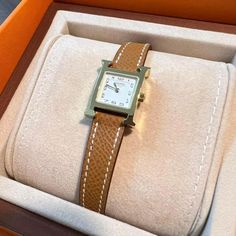 Questions? Leave A Comment Below! New With Box No Tags Hermes Heure H Watch, Classic White Watches With Original Box, Luxury Watch Collection, Rare Watches, Watch Photography, Omega Watch Vintage, Hermes Watch, Timeless Watches, Vintage Watches Women