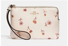 This listing is for a COACH Corner Zip Wristlet with Vintage Prairie Print Style No. F67550.  Printed coated canvas with smooth leather details Two credit card slots Zip-top closure, fabric lining Wrist strap attached 6 1/4" (L) x 4" (H) x 1/2" (W) Fits an iPhone or Android Style No. F67550 ALL items are sold as-is so please feel free to ask questions before bidding or purchase. PLEASE LOOK AT ALL PHOTOS INCLUDED WITH THE LISTING. TERMS OF SALE- Returns are not accepted unless the item is not as described. This does not include the item not fitting so please ask for measurements if not in the listing and insole measurements for shoes to ensure fit. I do not know whether an item runs small or large, I will provide the size that has been listed on the item unless one is not visible and measu Elegant Coach Wristlet With Wrist Strap, Classic Coach Wristlet With Zipper Closure, Beige Coach Pouch Wristlet, Coach Beige Wallets With Wrist Strap, Coach Corner Zip Wristlet, Android Fashion, Print Style, Zip Top, Wrist Strap