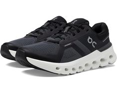 Women's On Cloudrunner 2 | Zappos.com Black Tennis Shoes, Cloud Shoes, Boulder Colorado, Waterproof Shoes, Running Jacket, Road Running, Toe Designs, Womens Running Shoes, Casual Boots