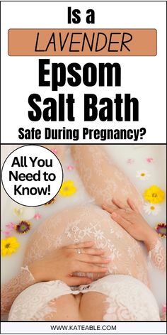 Wondering if a lavender Epsom salt bath is safe during pregnancy? Discover everything you need to know to safely relax and soothe those pregnancy aches! We cover all the benefits, tips, and essential safety guidelines for using lavender and Epsom salts while expecting. Wondering if you can take a lavender Epsom salt bath while pregnant? Here are all the facts, safety tips, and benefits of taking a lavender salt bath throughout your pregnancy! Click through to learn how to enjoy a calming bath safely during pregnancy! Lavender Salt, Lavender Epsom Salt, Using Lavender, Face Scrubs, Epsom Salt Bath, Natural Body Scrub, Body Scrub Recipe, Salt Bath