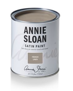 an open can of annie sloan satin paint