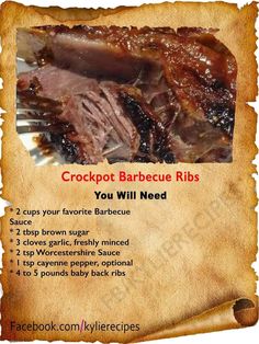 Crockpot Bbq Ribs, Crockpot Barbecue, Slow Cooker Barbecue Ribs, Barbecue Ribs Recipe, Crockpot Ribs, Jalapeno Dip, Slow Cooker Ribs, Healthy Slow Cooker